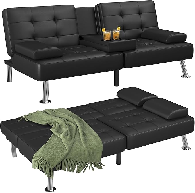Convertible Futon Sofa Bed
